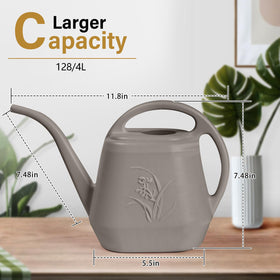 Comfortable handle close-up on TTAOE GN watering can for steady pours