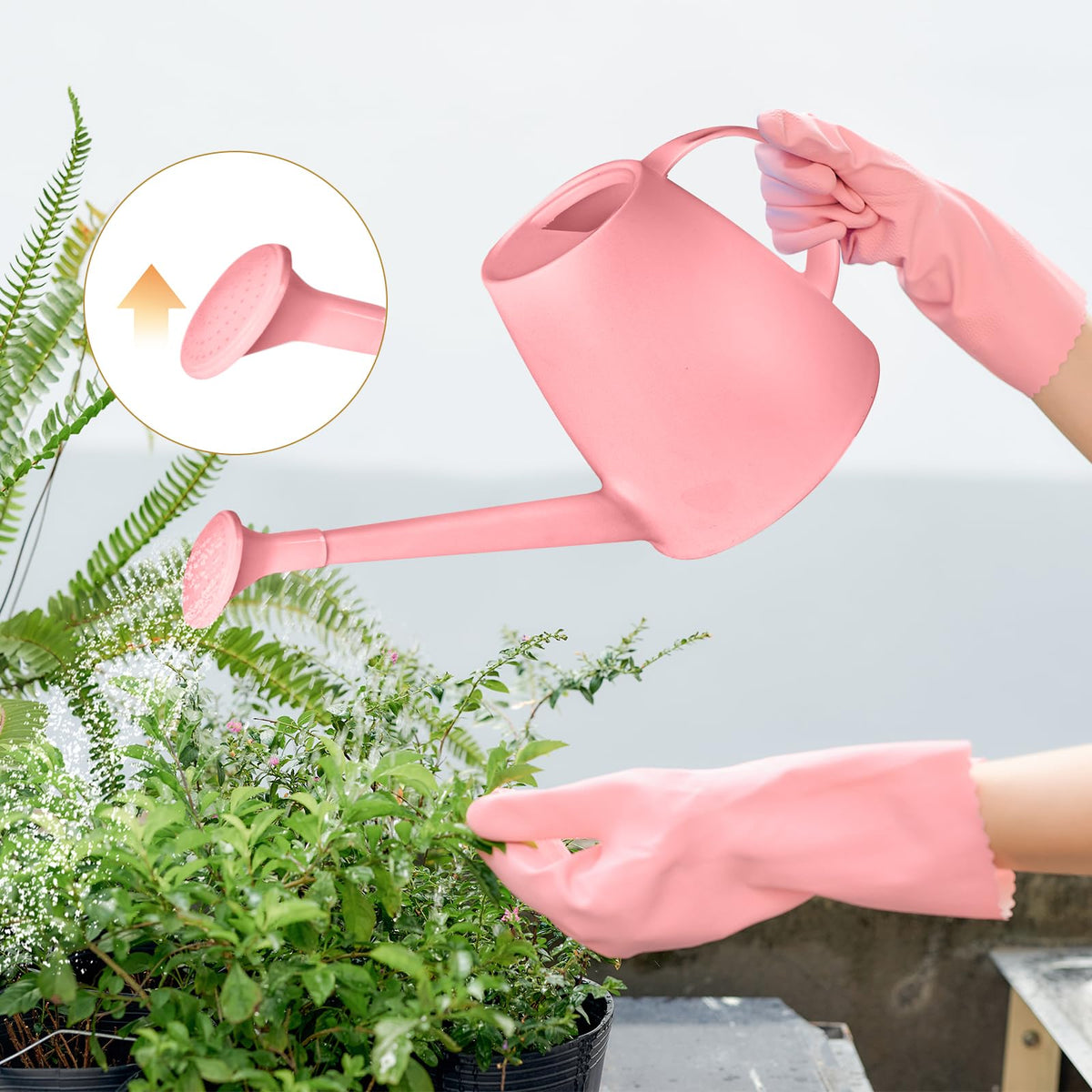 TTAOE GN durable plastic construction for everyday gardening tasks.