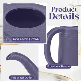 TTAOE GN ergonomic handle enables comfortable, controlled pouring.