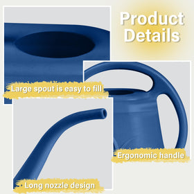 TTAOE GN ergonomic handle provides comfortable grip during watering sessions.