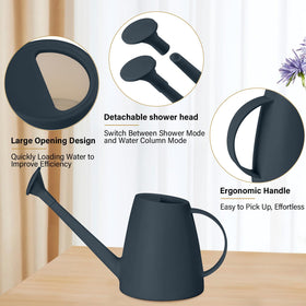TTAOE GN Watering Can ergonomic handle provides comfortable operation.