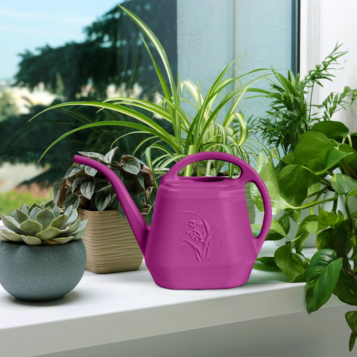 TTAOE GN plastic watering can lightweight and durable