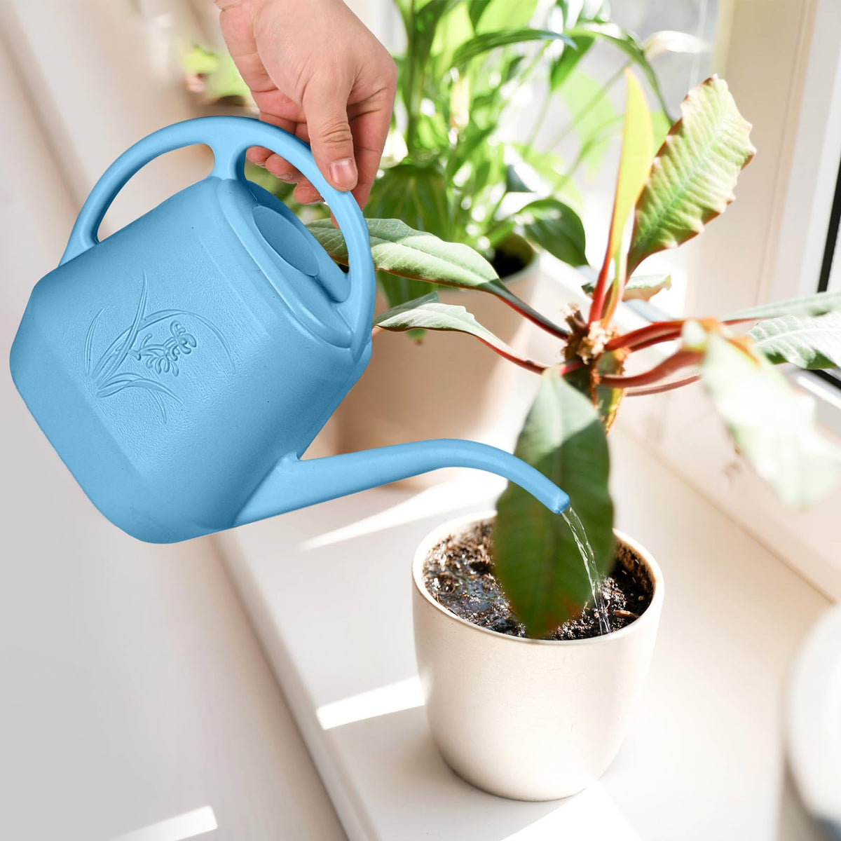TTAOE GN watering can includes warranty service for peace of mind.