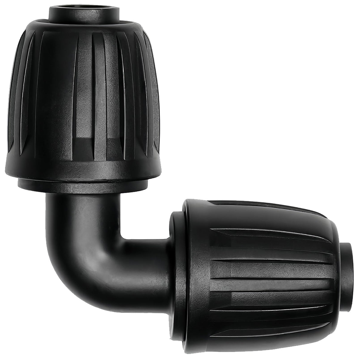 TTioDri 1/2-inch elbow connector pack enables quick drip system setup and layout.