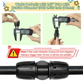 TTioDri reducing T connectors adapt tubing sizes efficiently