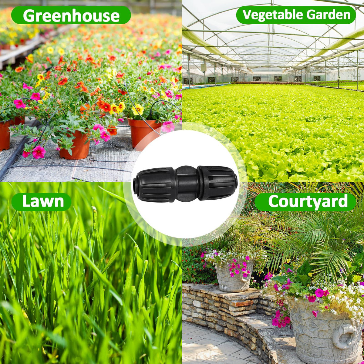 TTioDri durable 13-piece kit supports long-term outdoor irrigation.