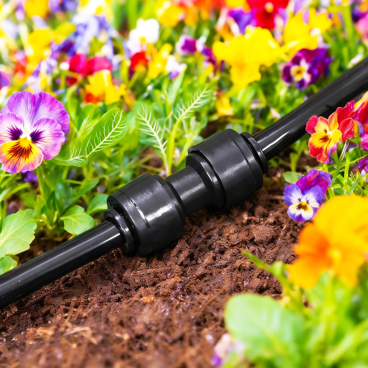 TTioDri durable UV-resistant couplers resist outdoor sun exposure.