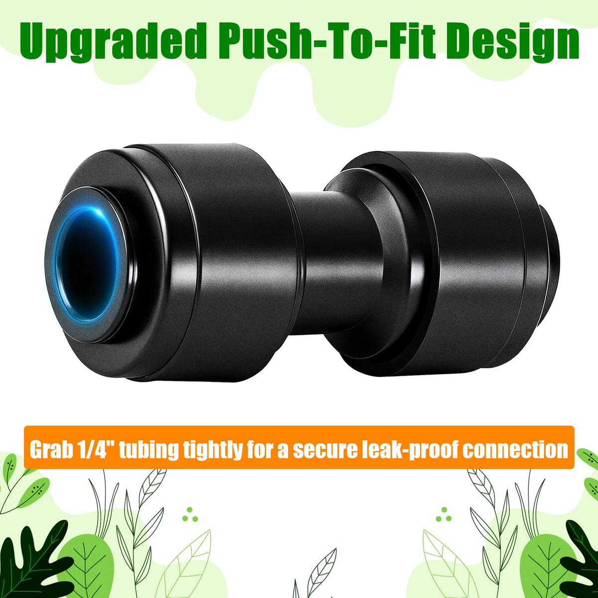 TTioDri easy-installation push-in connection speeds up garden setup.