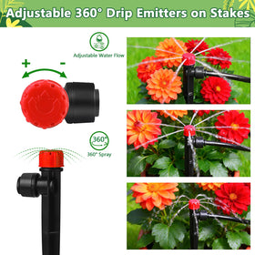 TTioDri eight-outlet top sprays deliver multiple micro-sprays.