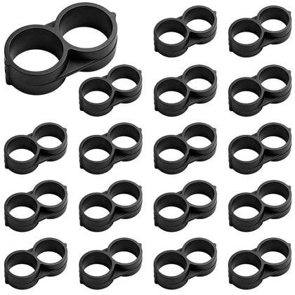 TTioDri end plug set for 1/2 inch tubing seals drip lines securely.