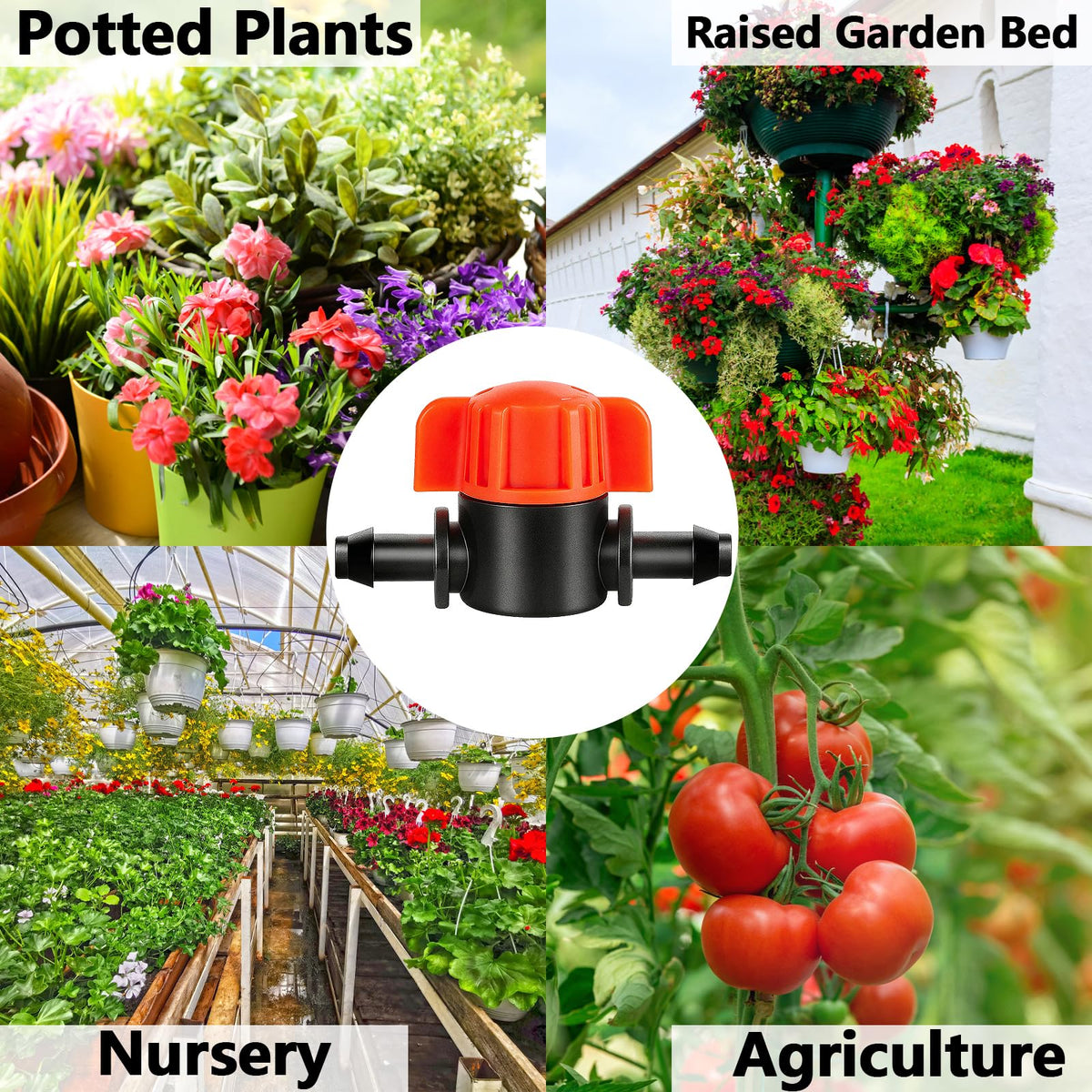 TTioDri ideal for gardens, beds, greenhouses, lawns, and patios.