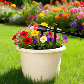 TTioDri compatible with 1-4-inch drip tubing for versatile irrigation layouts.