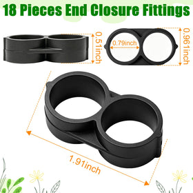TTioDri half-inch end cap for quick, tool-free installation.