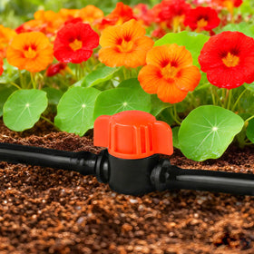 TTioDri inline flow-control valve helps fine-tune irrigation.