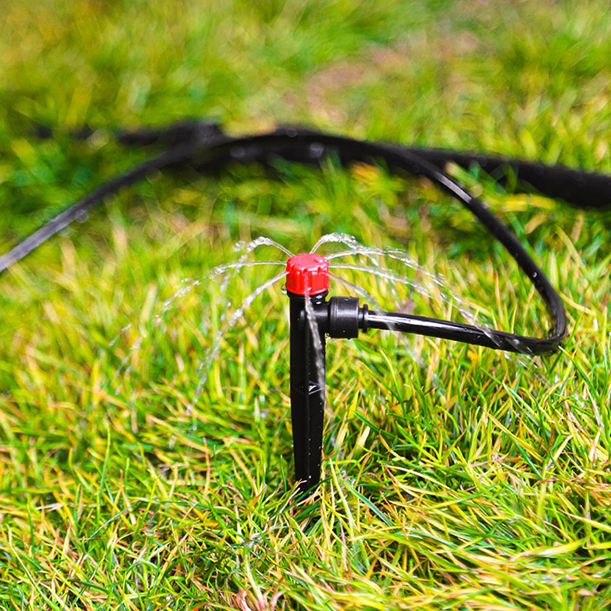 TTioDri quick-connect system speeds setup for lawn, garden, or greenhouse.