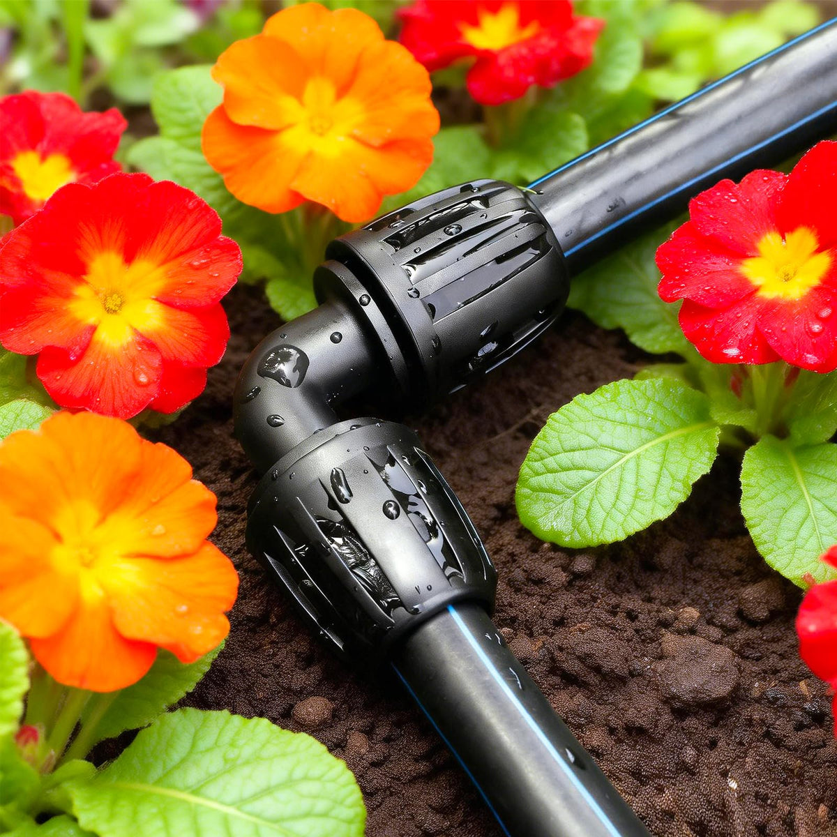 TTioDri lock nut tightening area highlighting leak-proof twist-lock design.