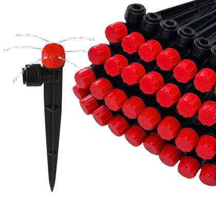 TTioDri push-to-fit emitter inserts easily into tubing for fast, tool-free setup.