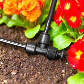 TTioDri push-to-fit end cap enables tool-free installation on drip systems.
