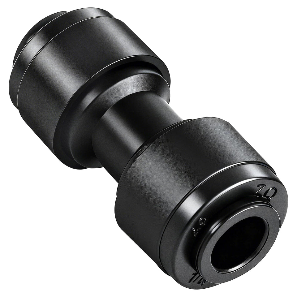 TTioDri 1/4-inch drip coupling barbed connector for secure irrigation links.