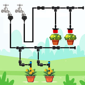 TTioDri reliable 1/4-inch tubing extensions for scalable irrigation design.