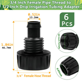 TTioDri swivel faucet connection demonstrates easy installation for drip irrigation systems