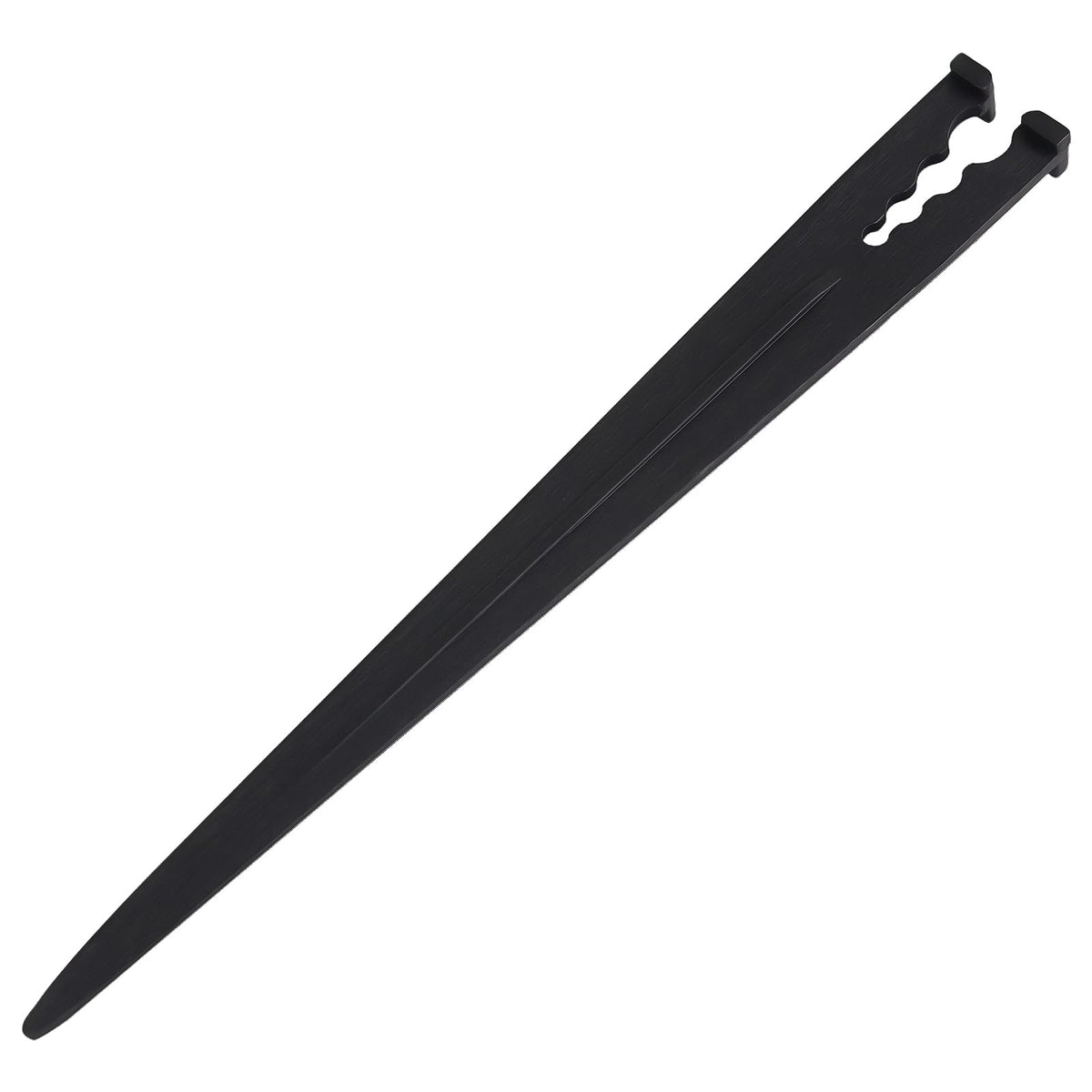 TTioDri stakes anchor drippers above ground to reduce tripping hazards.