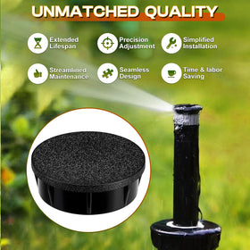 TTQ cap includes fluoroelastomer O-ring for a tight, durable seal