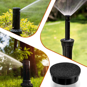 TTQ weather-resistant cap withstands sun and weather while protecting the sprinkler head