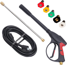 TuBaSaki 3000 PSI pressure washer gun for powerful cleaning.