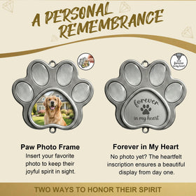 TUCUXY paw photo insert highlights cherished memories in bright keepsake display