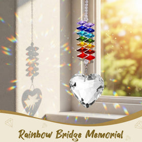 TUCUXY premium k9 crystal rainbow beads refract light into joyful rays