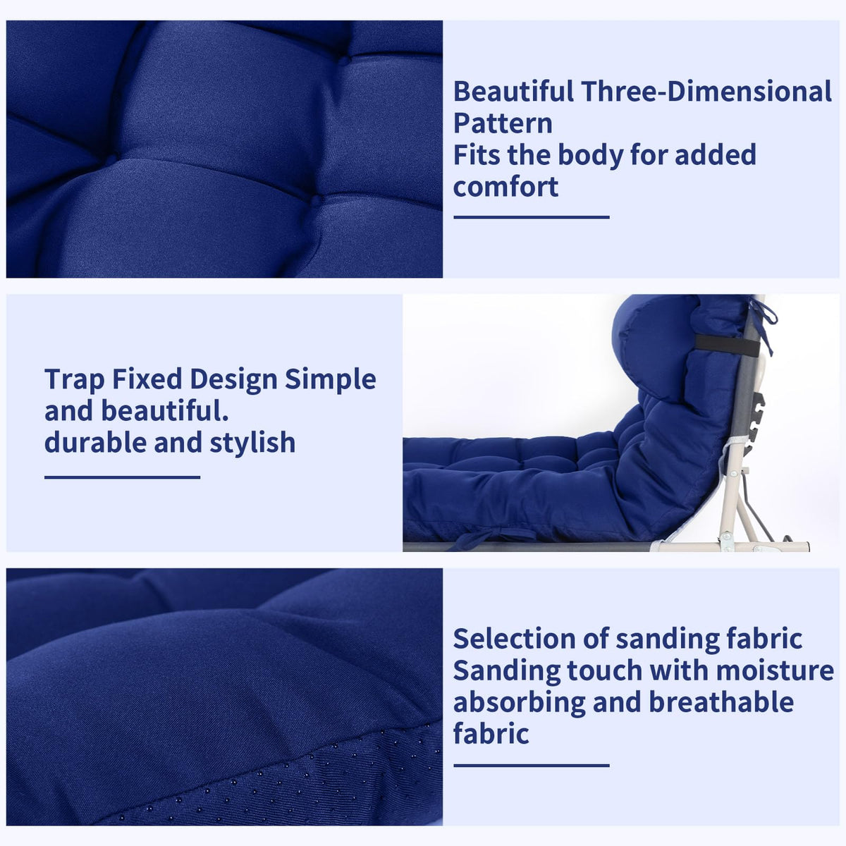 Tudomro carry bag included for easy cushion transport.