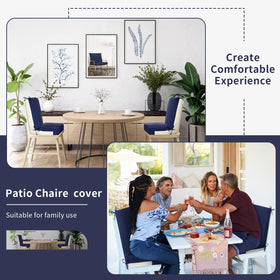 Tudomro easy-clean cushion cover for outdoor use, quick wipe to maintain color.