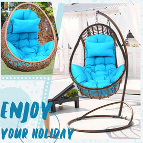 Tudomro egg chair cushion blue care instructions help longevity