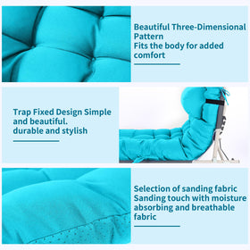 Tudomro fade-resistant patio cushion maintains color after sun exposure