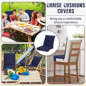 Tudomro versatile-use cushion cover suits patio balcony garden and deck settings.