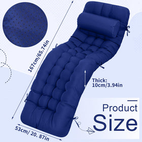 Tudomro waterproof cushion stays dry on poolsides and decks.