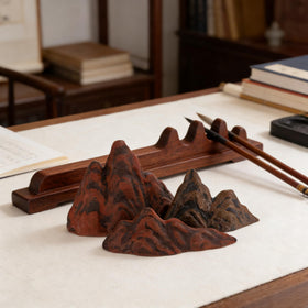 TUESMEILL miniature mountain centerpiece offers a striking display for events or meals.