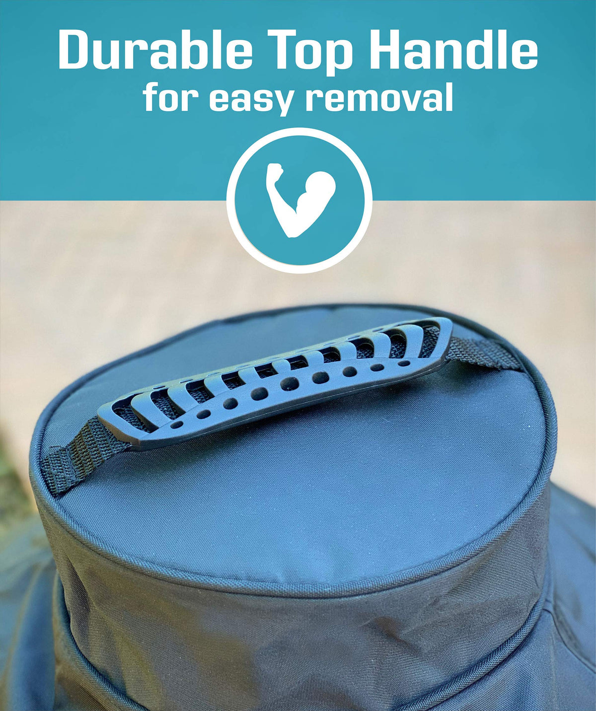 600D waterproof fabric helps keep moisture out