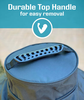 600D waterproof fabric helps keep moisture out