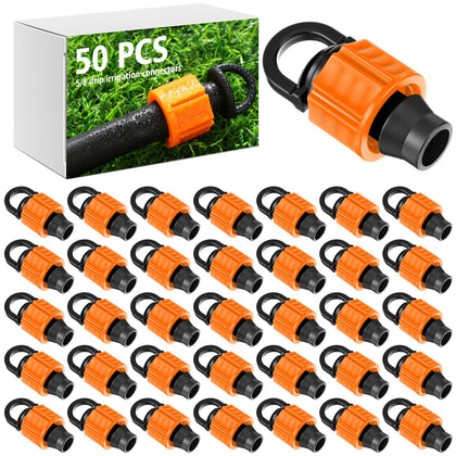 Tujoe end cap plugs 5/8-inch for drip irrigation provide leak-free connections
