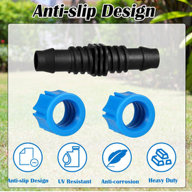 Tujoe leak-proof connection design ensures tight, reliable joints.