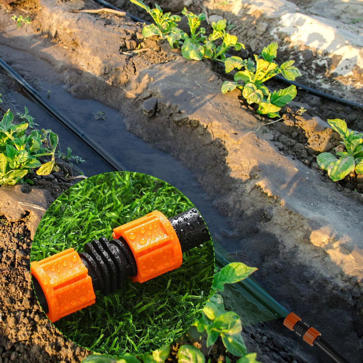 Tujoe versatile irrigation systems for home gardens and commercial farms