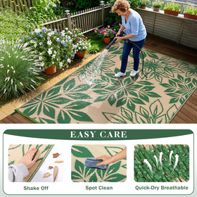 TUKDAK portable foldable rug with carry bag ideal for camping and travel.