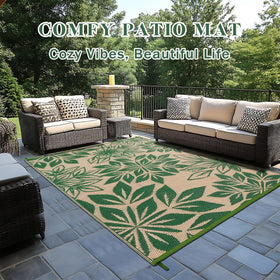 TUKDAK recyclable plastic straw material rug supports eco-friendly outdoor living.