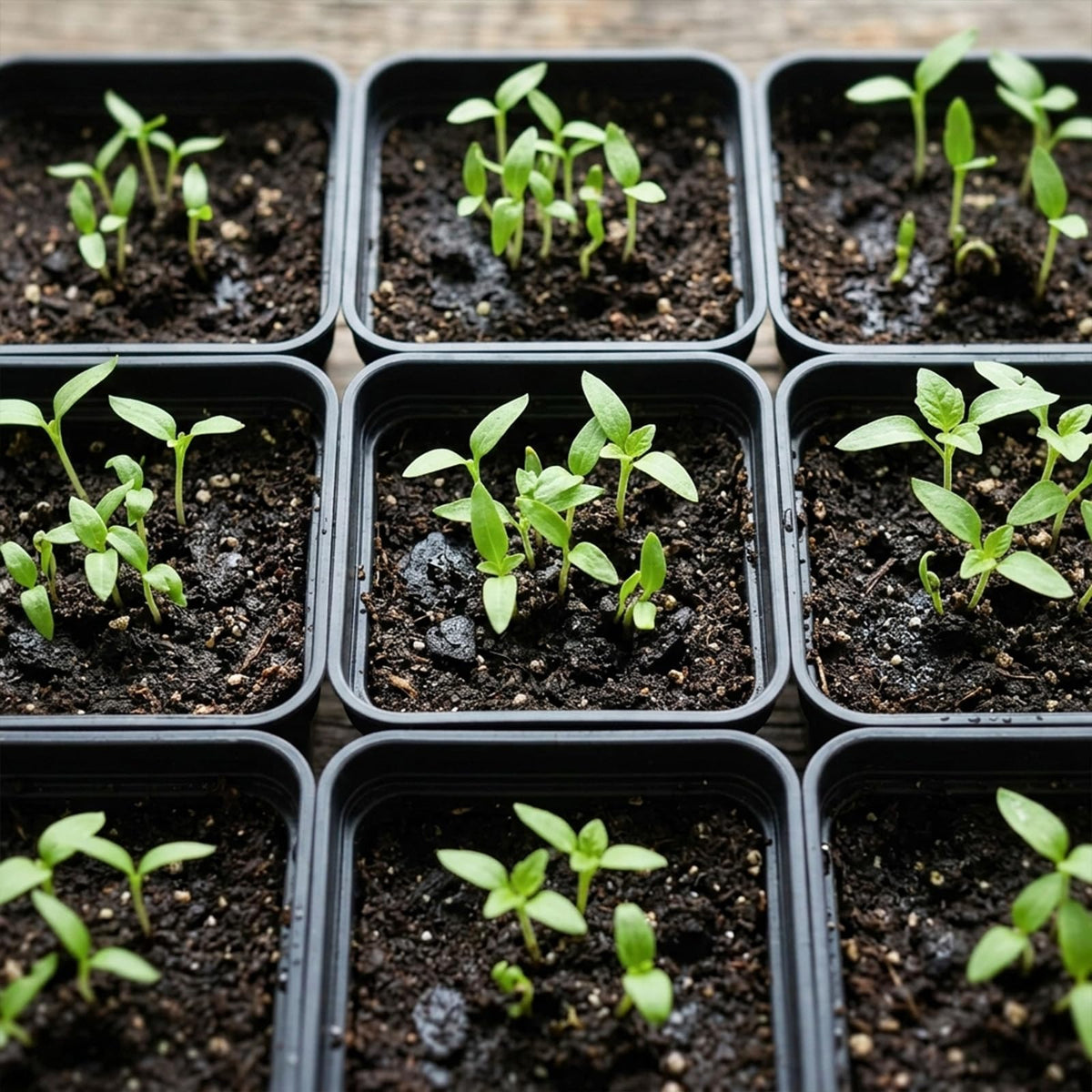 Tulpeed indoor-outdoor nursery pots help start plants for malls, gardens, and displays.