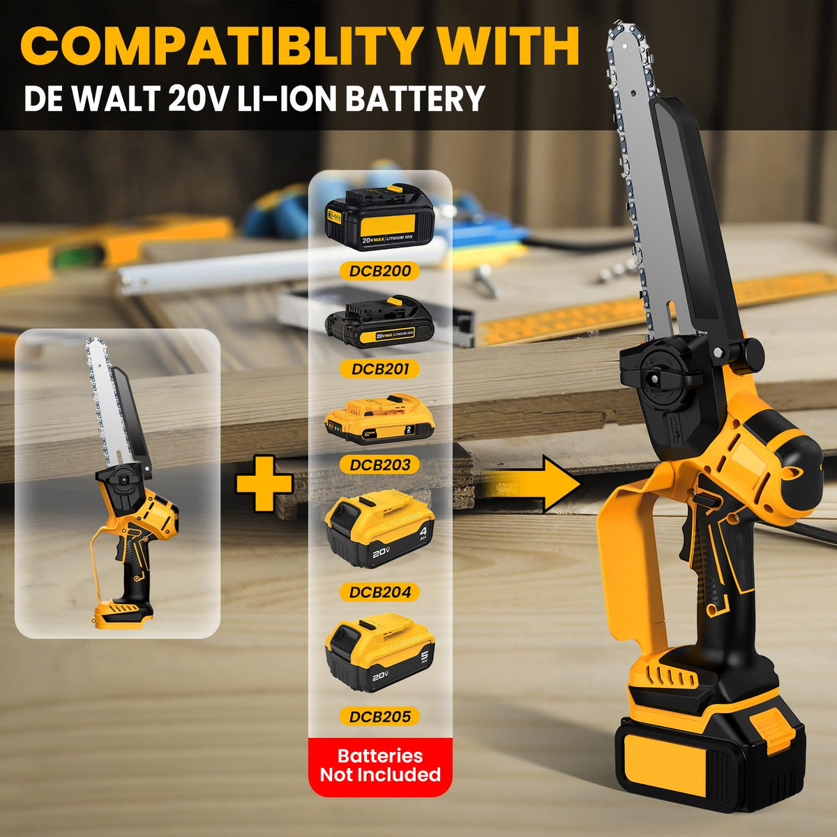Tulukye extendable pole saw reaches up to 15.8 feet for tall limbs
