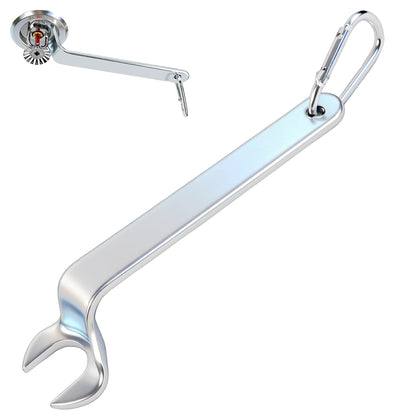TunaMax universal wrench in use on a sprinkler head for quick maintenance.