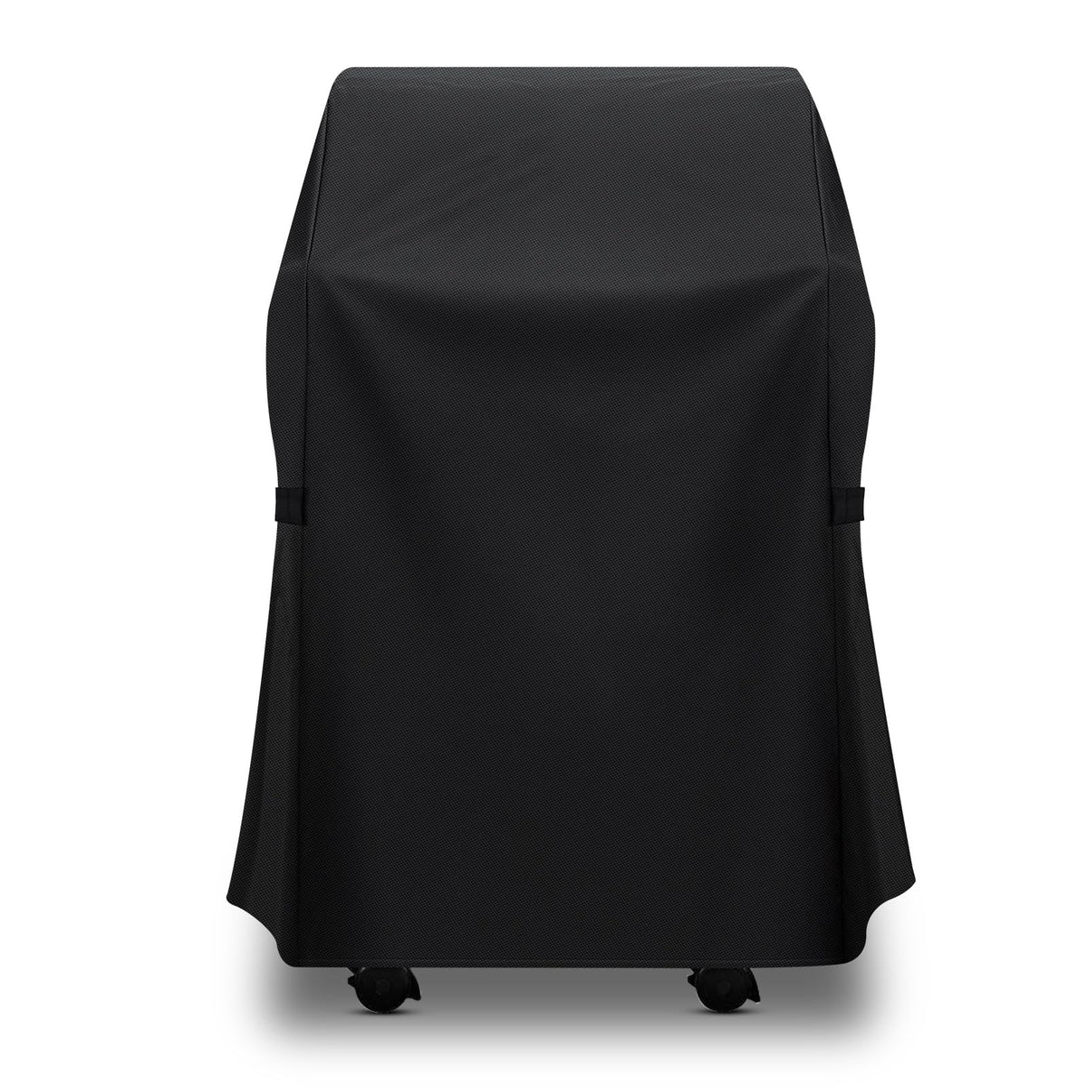 Tunansx grill cover over Weber 210 series, protecting from rain and sun with snug fit.