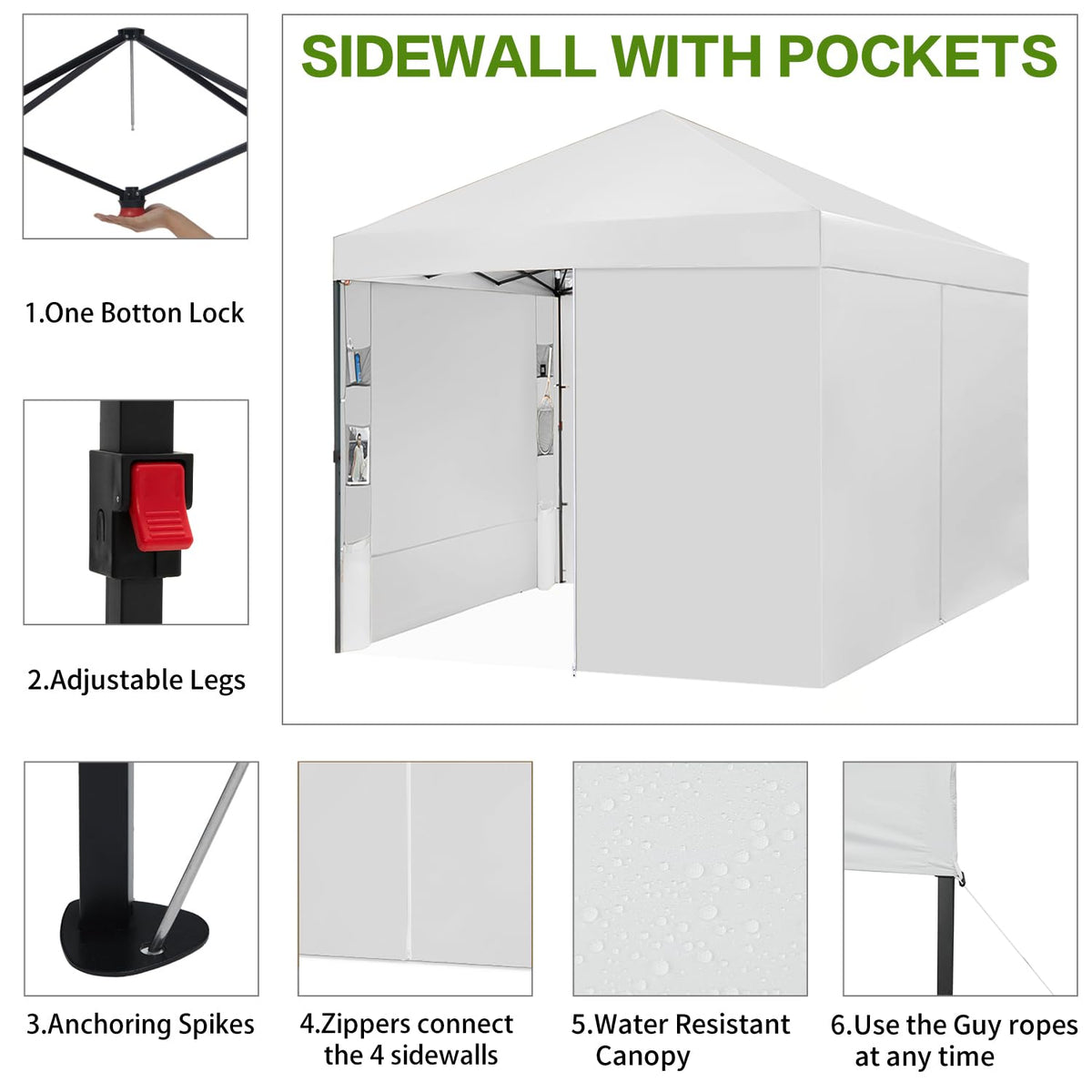 Tunbne canopy blocks up to 99% of UV rays for comfortable shade